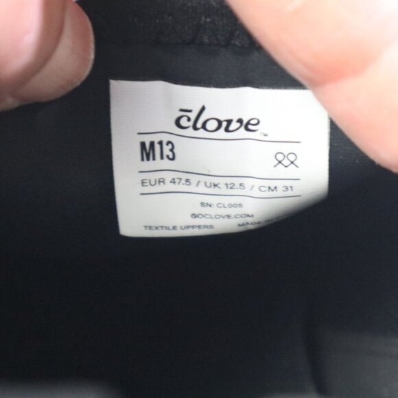 New Clove  Men's Black  Healthcare Nursing Slip-on sneakers 13 - Picture 7 of 10